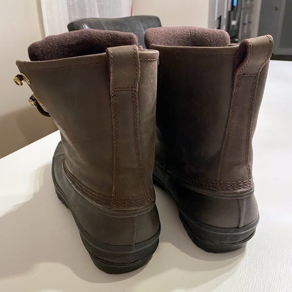 Ugg Australia Men's Rain Boot Stout Brown Yucca Waterproof 1015382 Size 9 - Picture 7 of 10